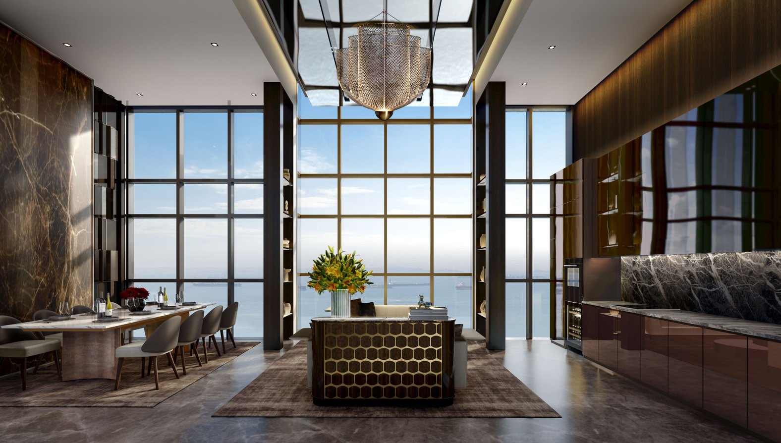 Club Lounge on level 26 (artist’s impression)