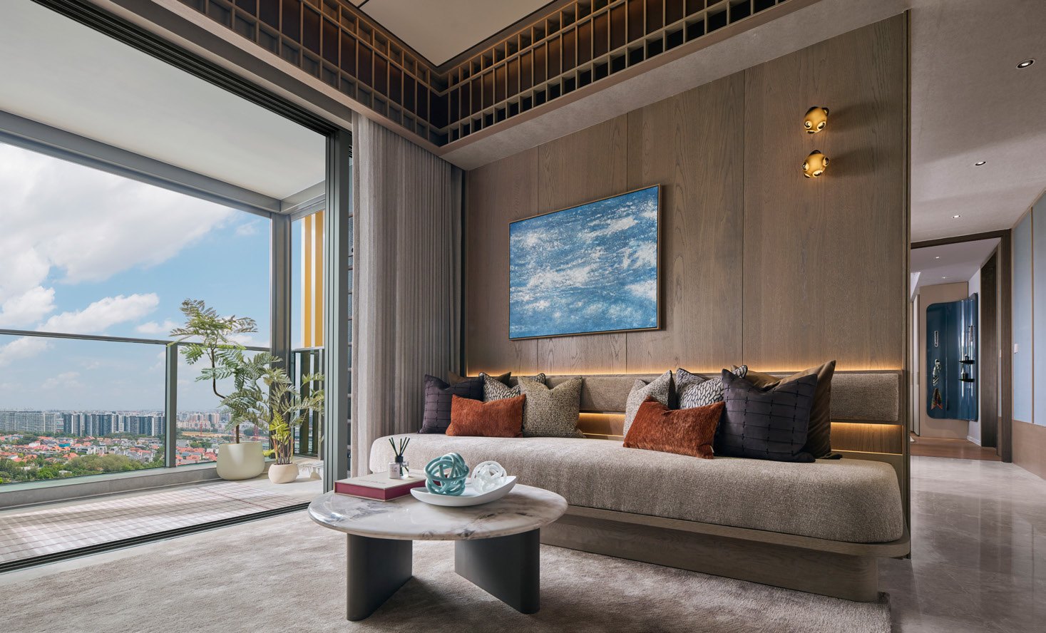 Living room (artist’s impression)